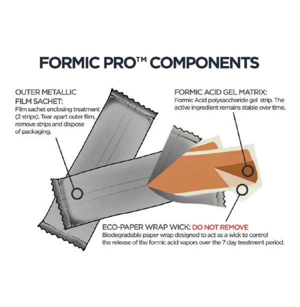 Formic Pro [Quantity: 30 Doses Pack] - BeePlaza SA Beekeeping Supplies